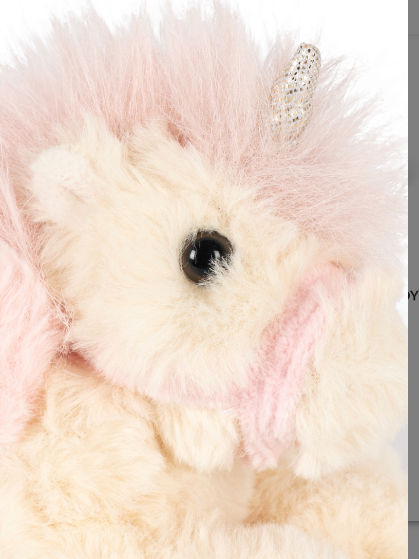Unicorn Plush Toy-Konges Slojd