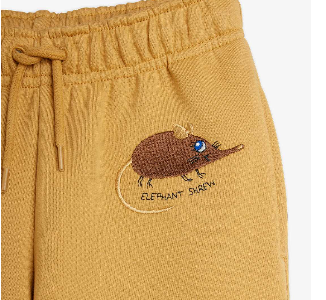 Elephant Shrew Emb Sweatpant-Mini Rodini FW26