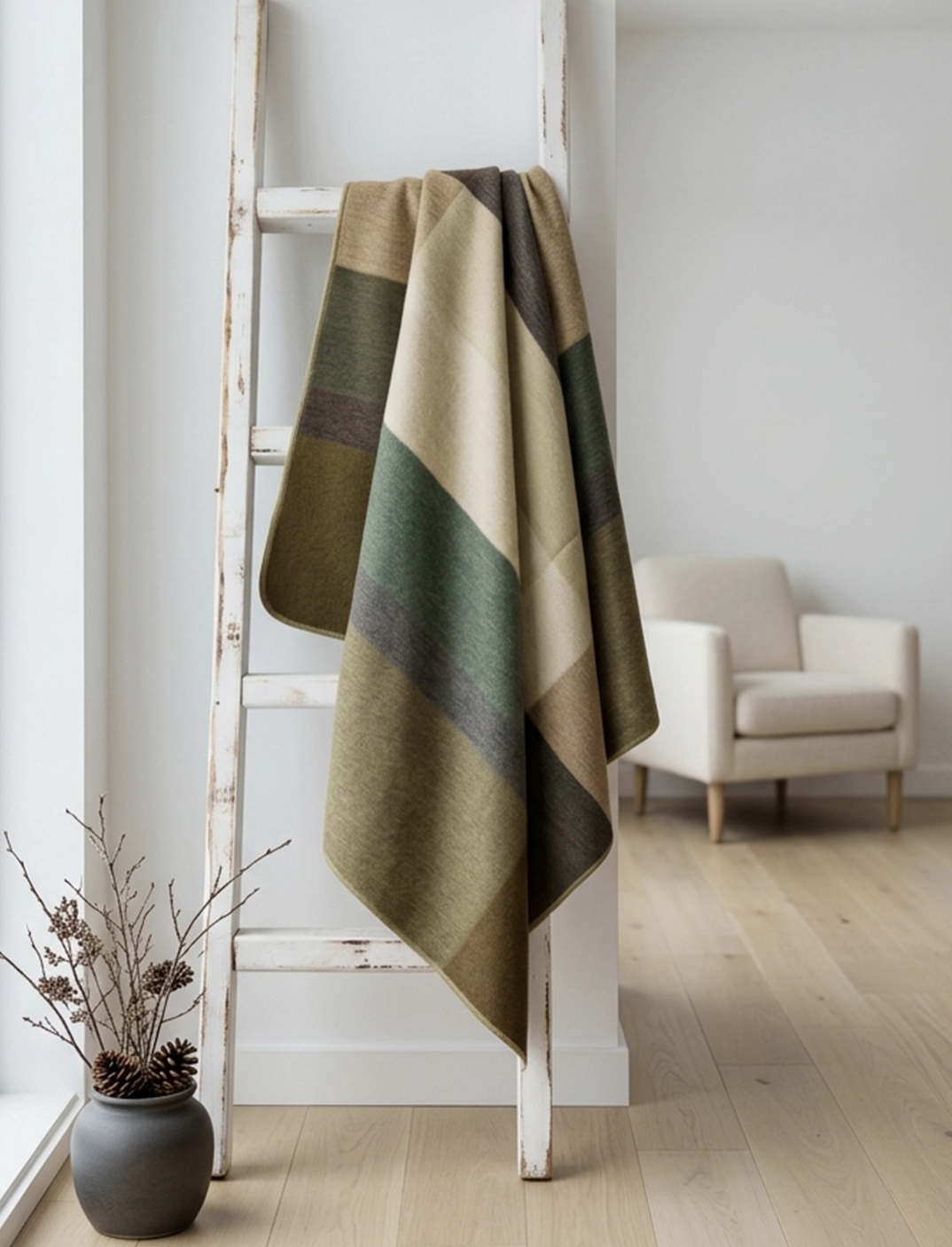 Alpaca Throw Blanket in Sandbar 70x90 - Shupaca Alpaca