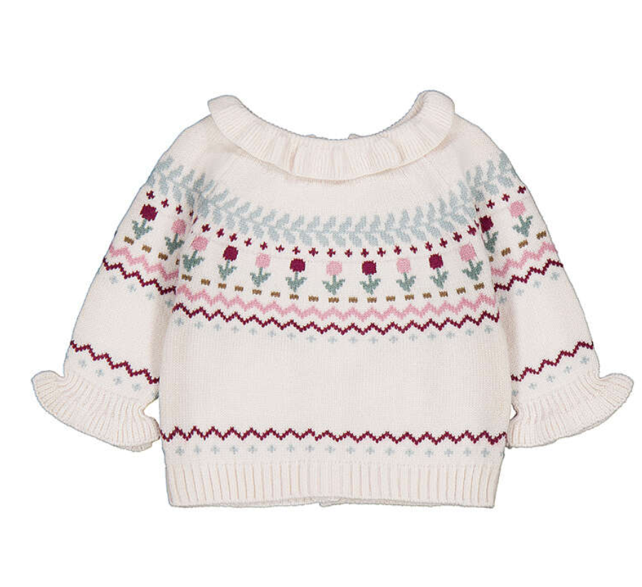 Floral Sweater- Mayoral FW26