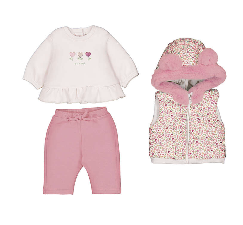 3pc Vest Warm Up Set- Mayoral FW26