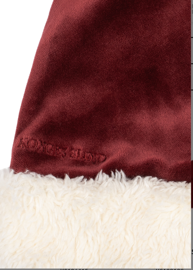 Velvet Christmas Hat -Konges Slojd