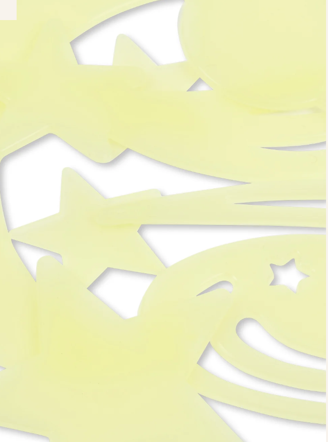 Glow In the dark Wall Stickers-Konges Slojd