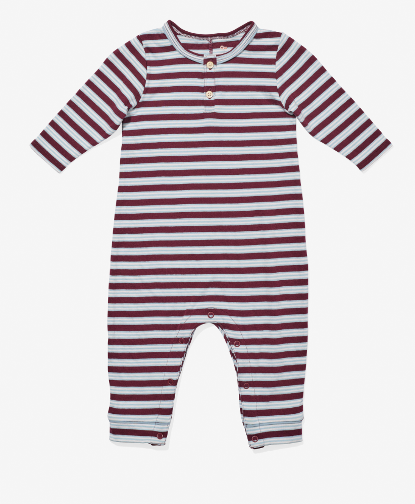 Campbell Romper Striped- Oso & Me