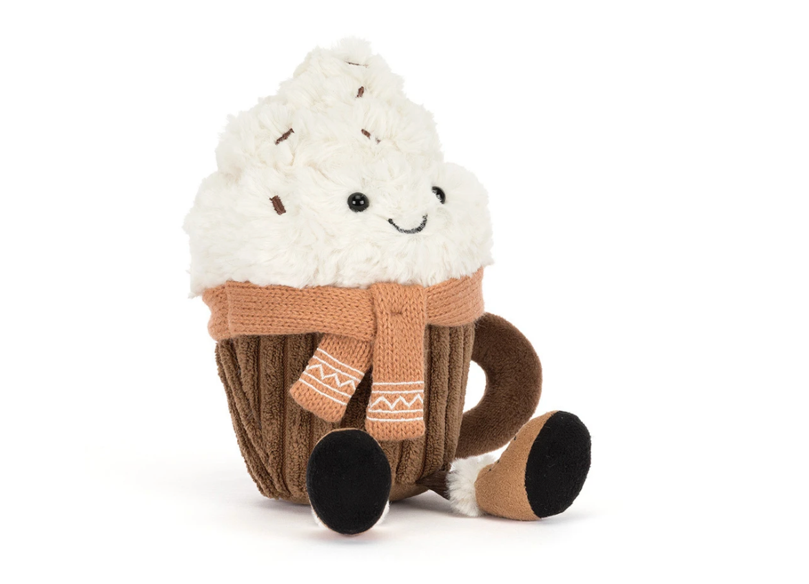 Amuseables Scarffles Hot Chocolate - Jellycat