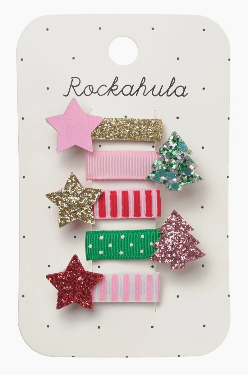 Merry Mini Christmas Clips - Rockahula