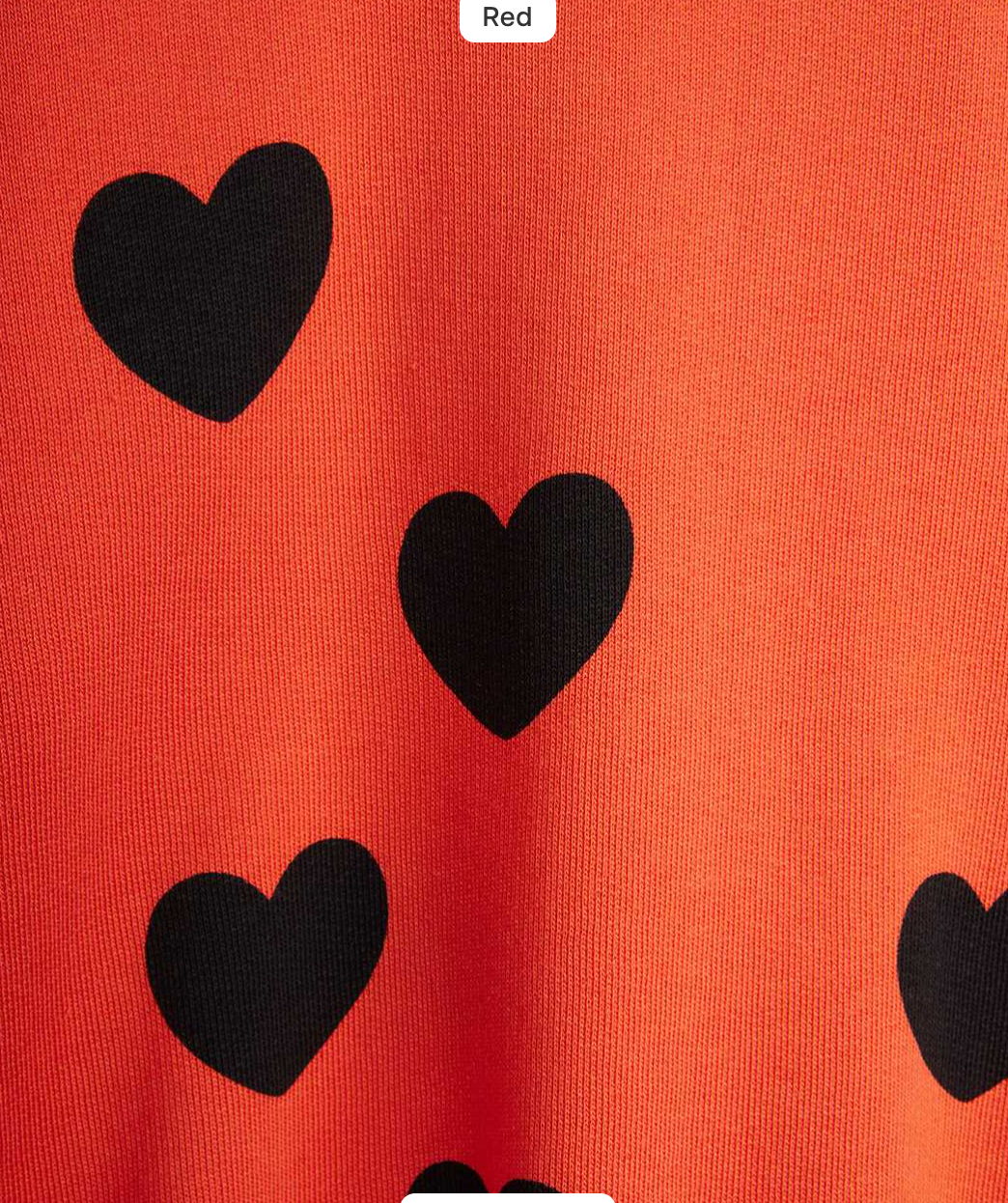 Hearts Hoodie-Mini Rodini SS27