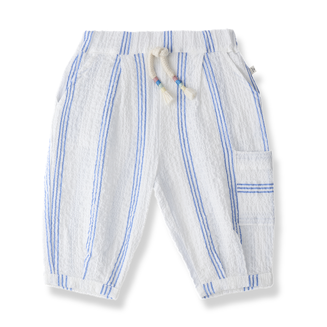 Capras Seercucker Striped Pant-One More in the Family SP26