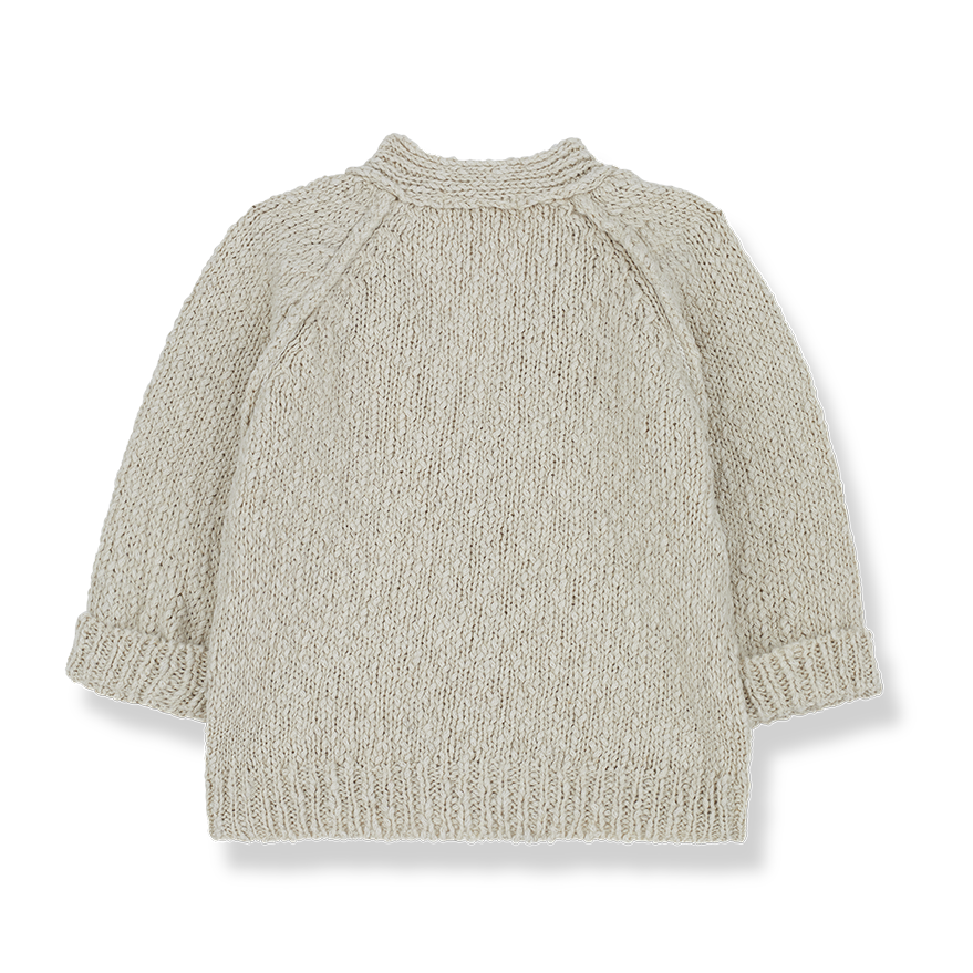 Cream Cardigan - One More in the Family SP24
