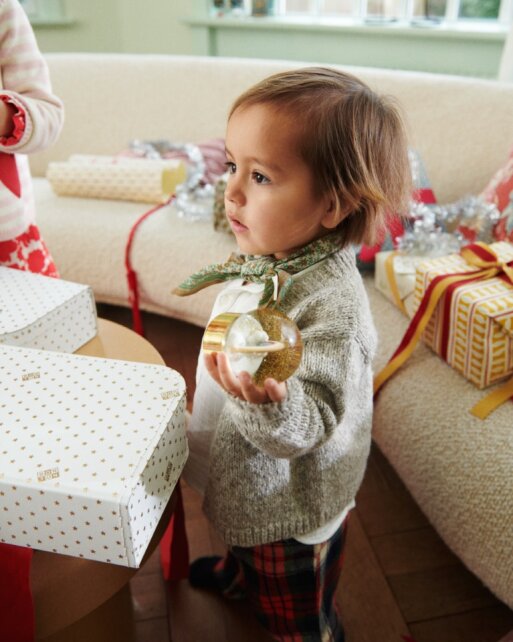 Oatmeal Cardigan - Bonton