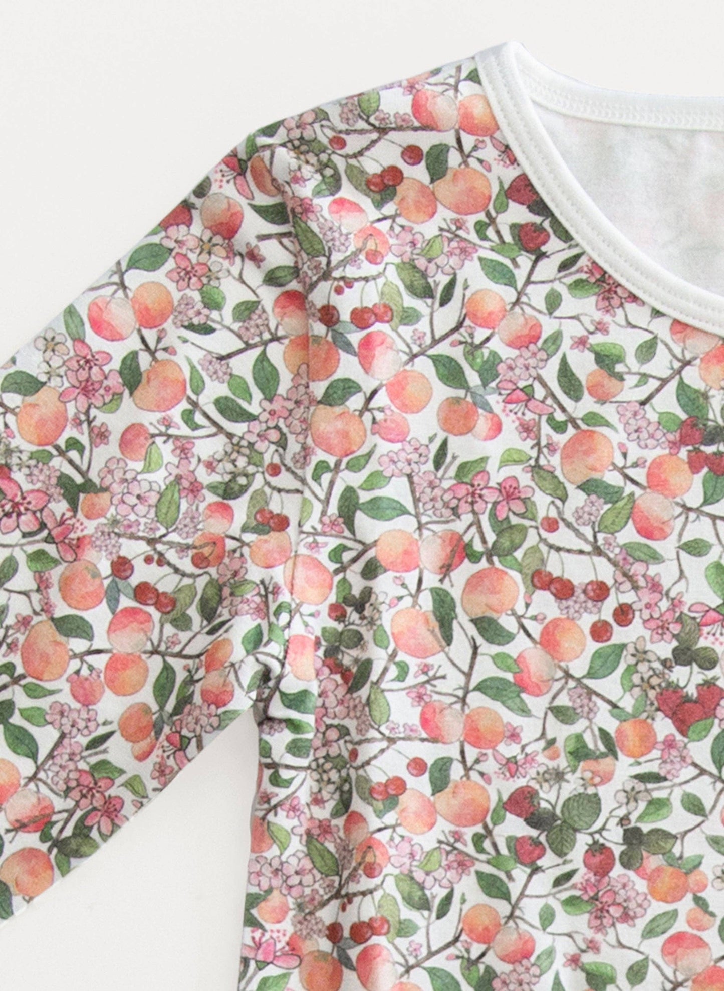 The Two Piece Pajamas-Peach Blossom: Timo & Violet