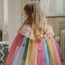 Glitter Rainbow Cape-Konges Slojd