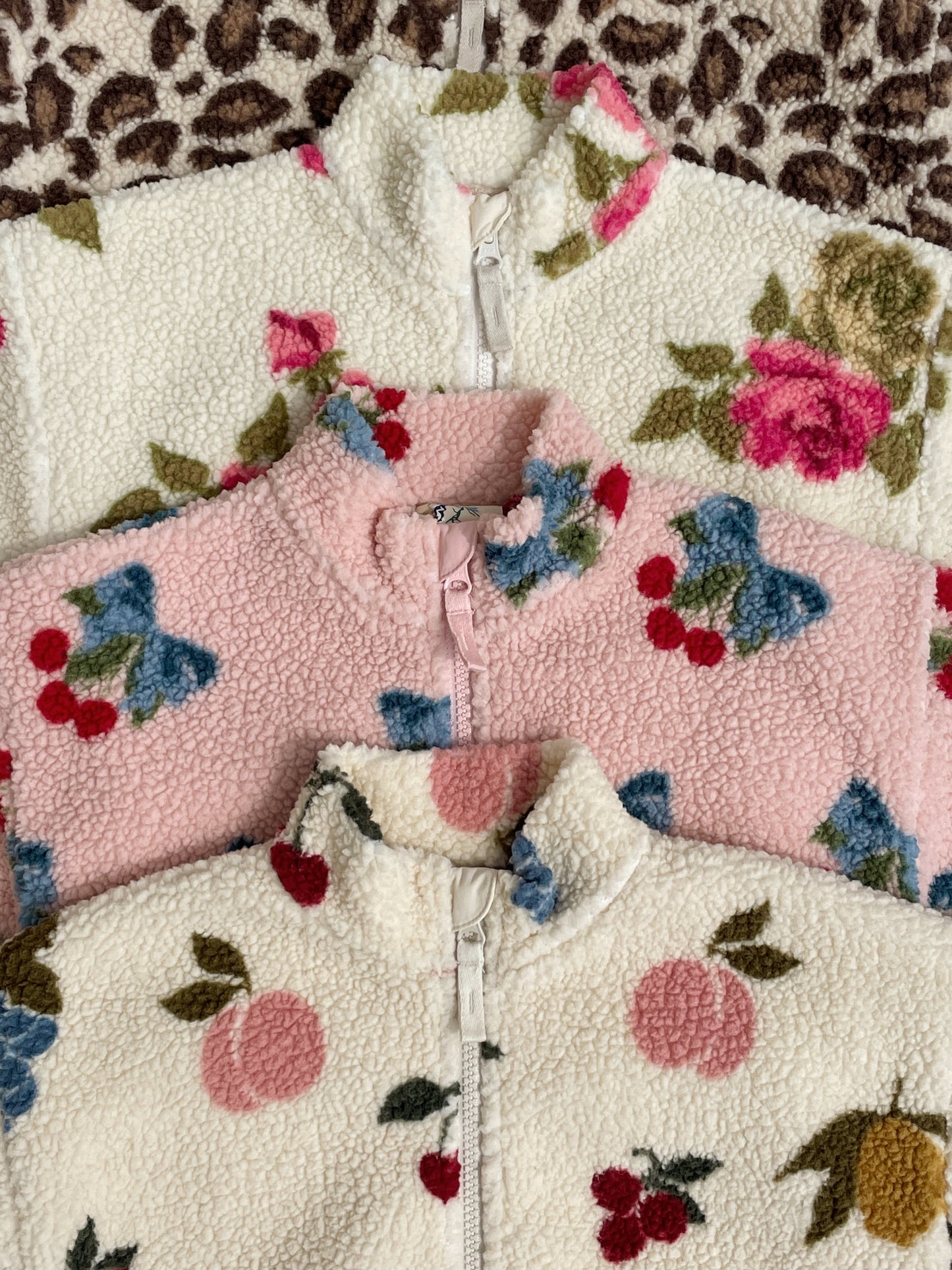 Jody Amarena Cherry Teddy Jacket-Konges Slojd SP26