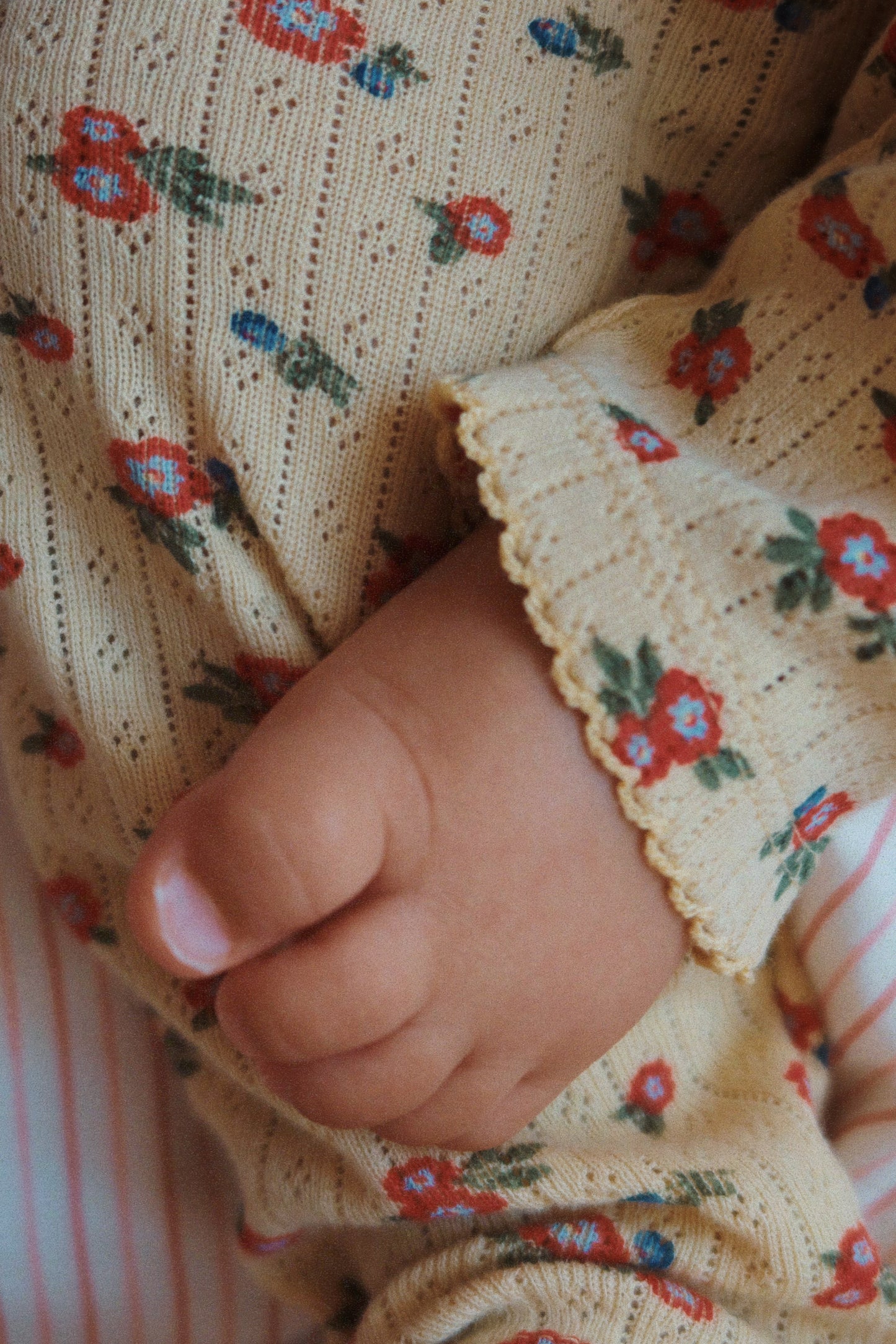 Minnie Pointelle Pant Floral -Konges Slojd SP26