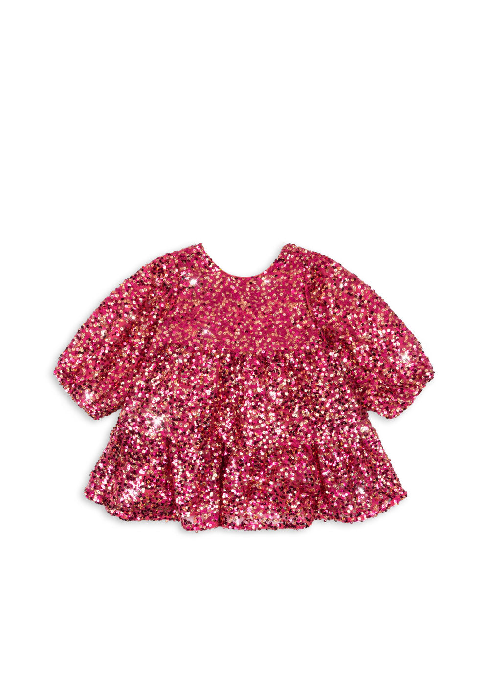Lila Sequin Bow Dress-Konges Slojd FW25