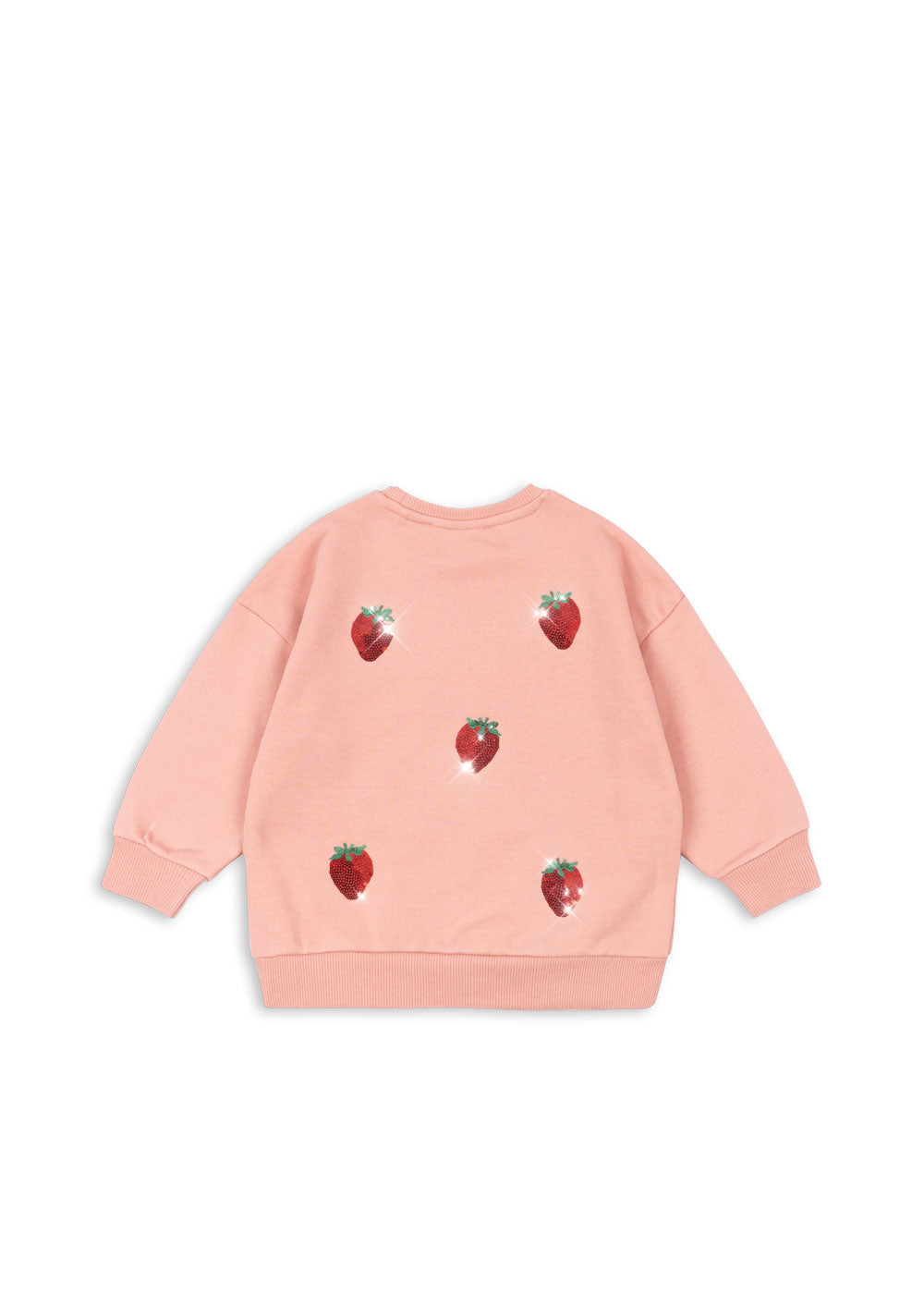 Lou Strawberry Sequin Sweatshirt-Konges Slojd FW25