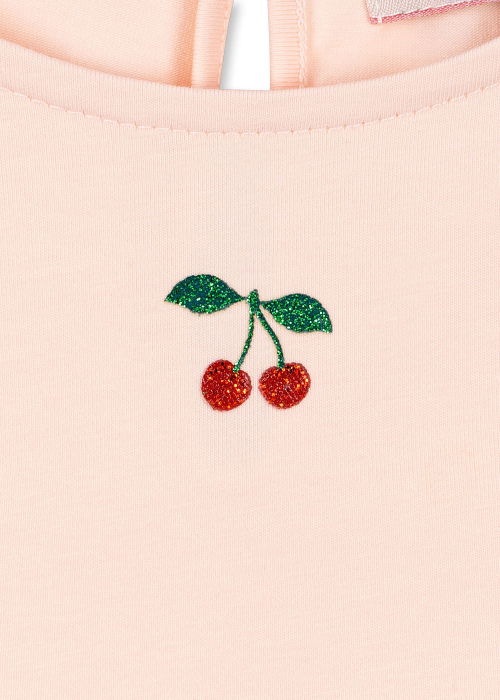 Ballerina Dress w Cherry Sequin-Konges Slojd SP26