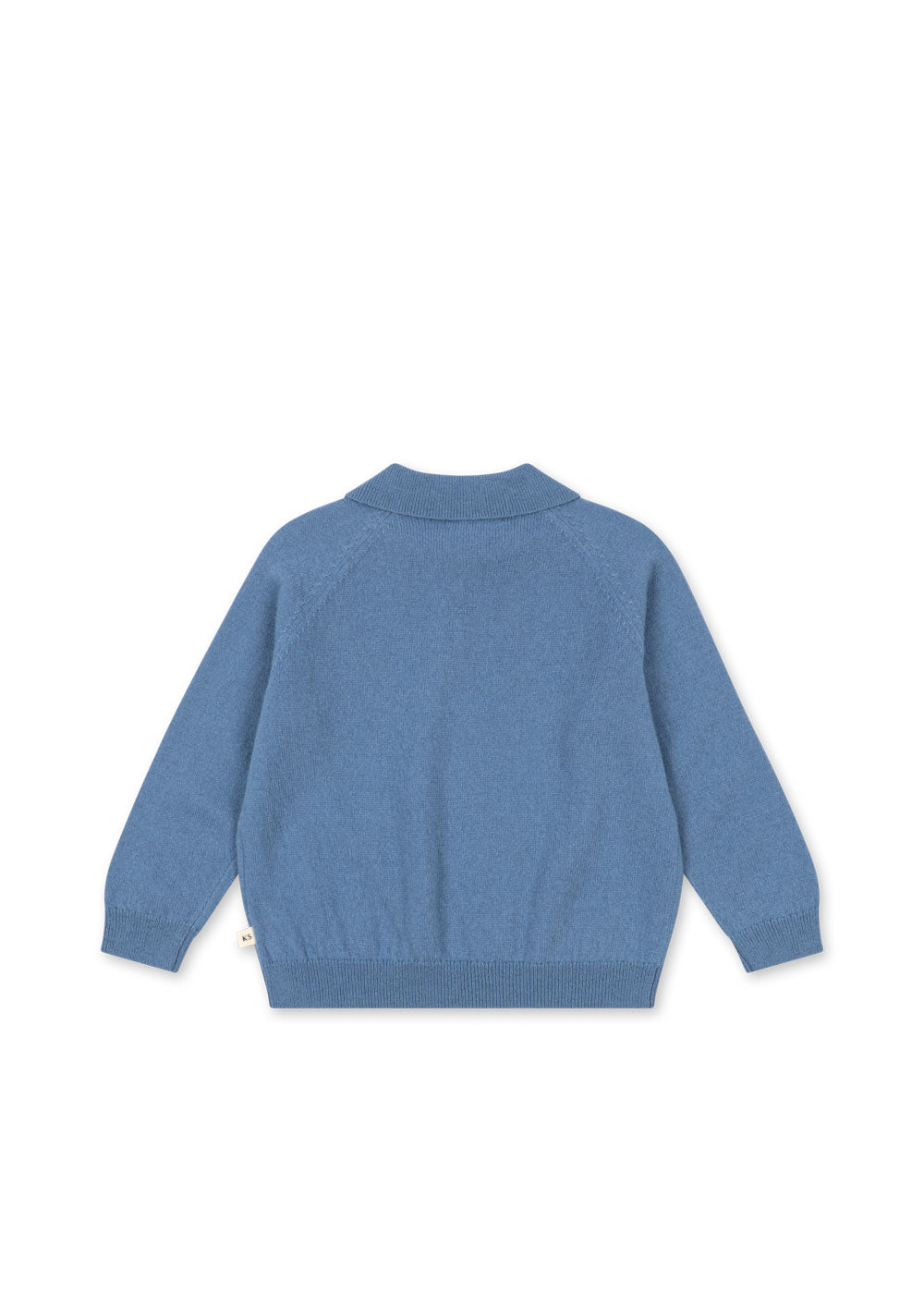 Basi Blue Polo Sweater-Konges Slojd SP26
