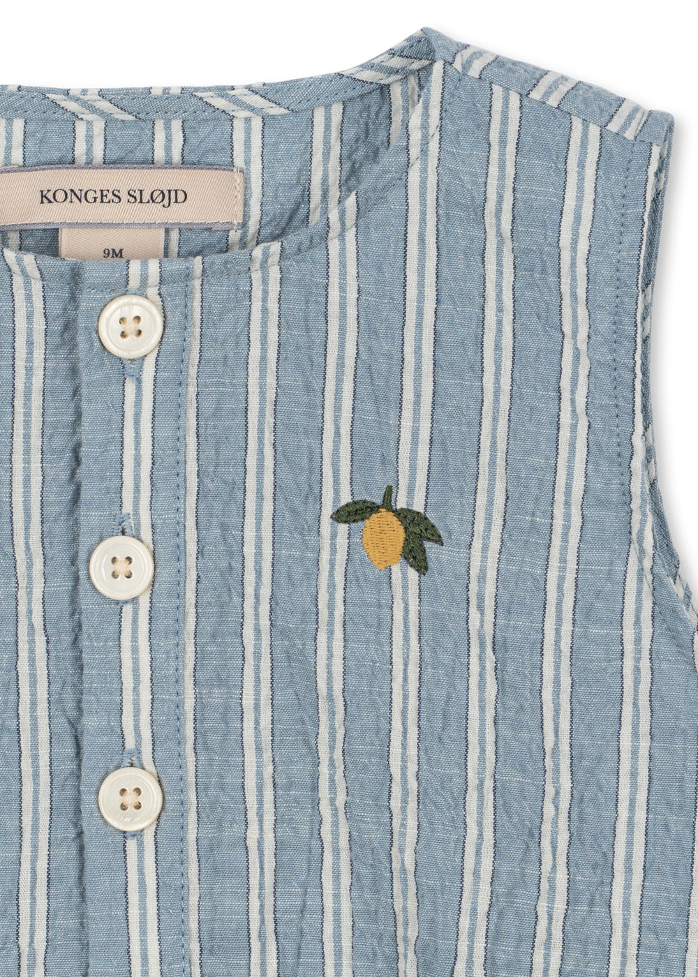 Elliot Striped Romper-Konges Slojd SP26