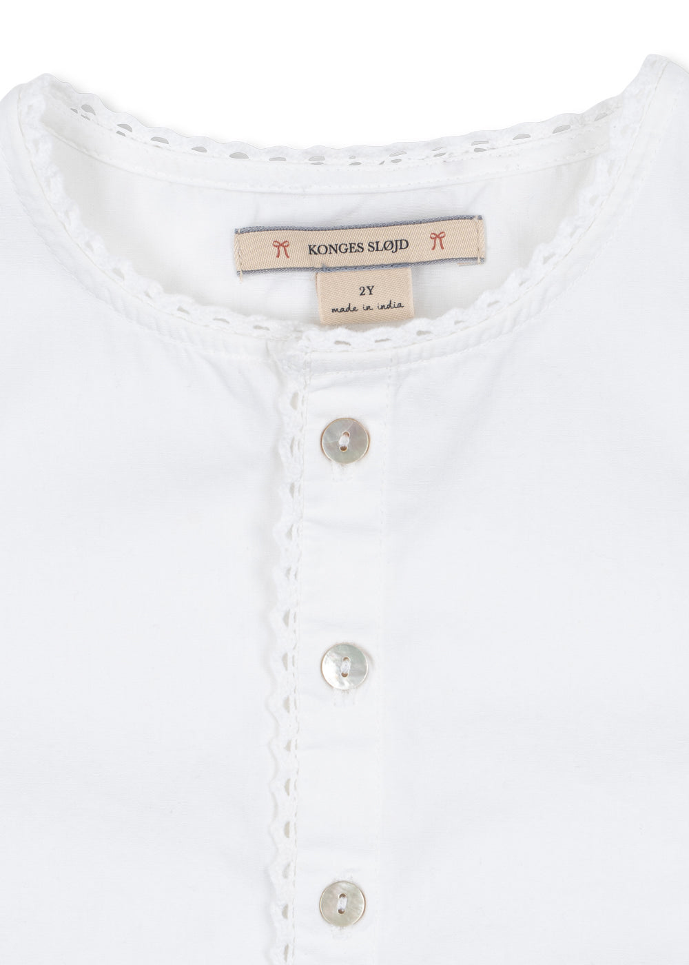Evelina Eyelet Blouse-Konges Slojd SP26