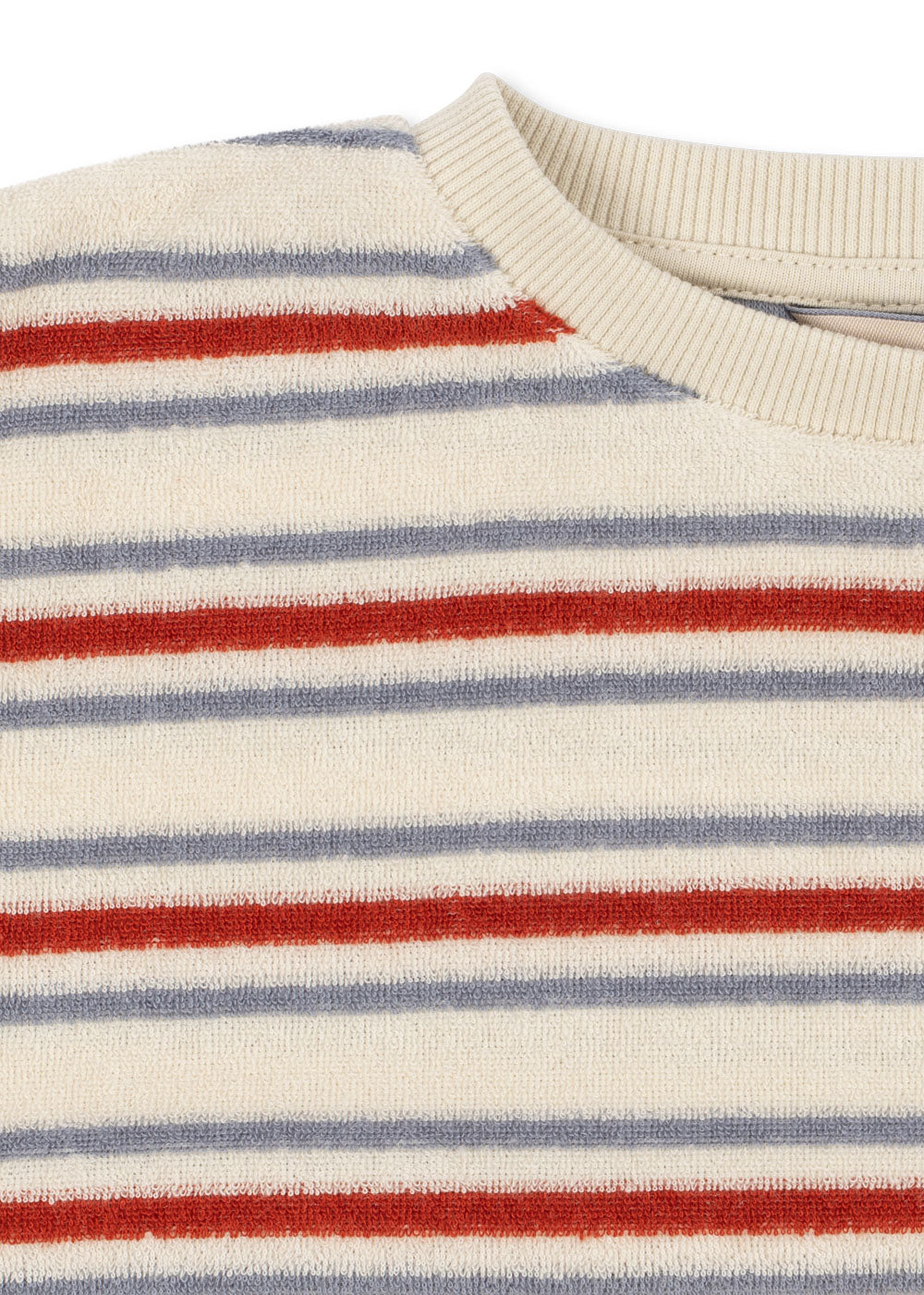 Itty Terry Striped Sweatshirt-Konges Slojd SP26
