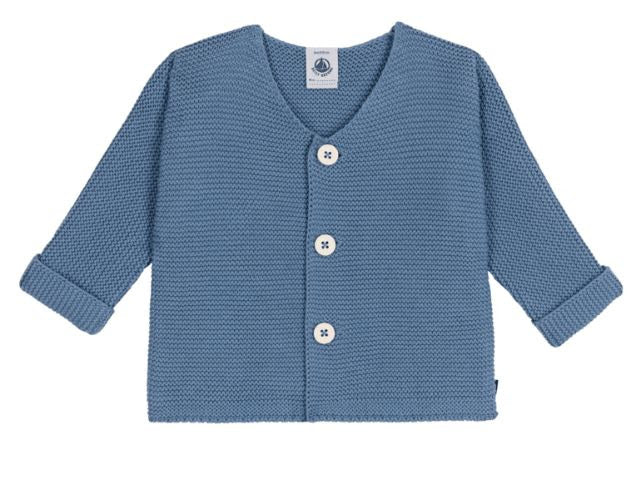 3-Button Down Cardigan - Petit Bateau FW26