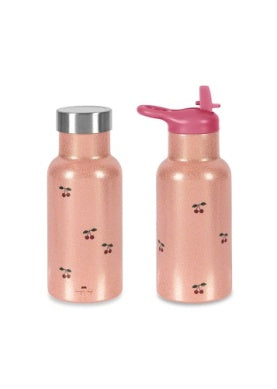 Cherry Glitter Thermo Bottle-Konges Slojd