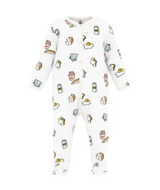 French Breakfast Footie- Petit Bateau FW25