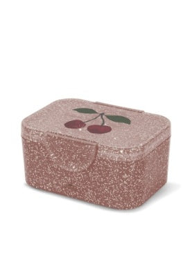 Cherry Glitter Lunch Box-Konges Slojd