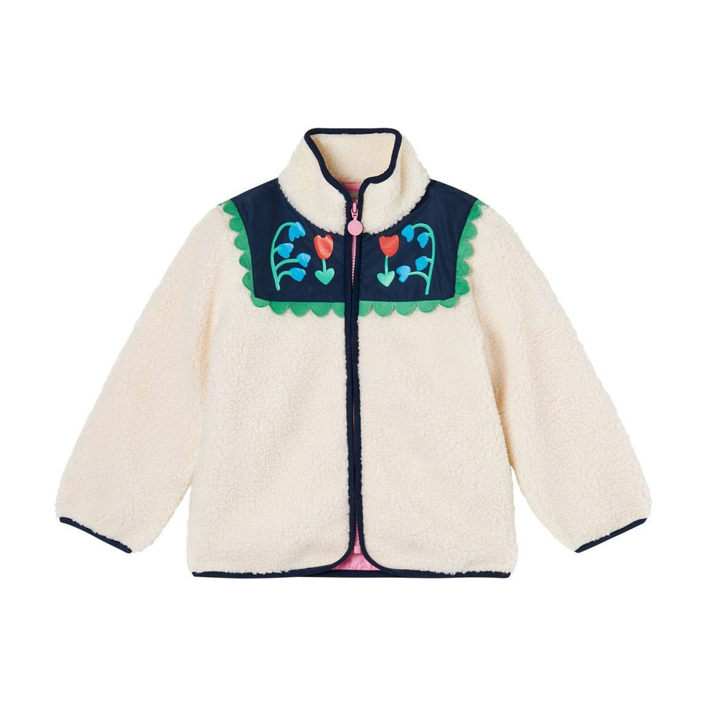 Teddy Jacket w/ Flowers - Stella McCartney