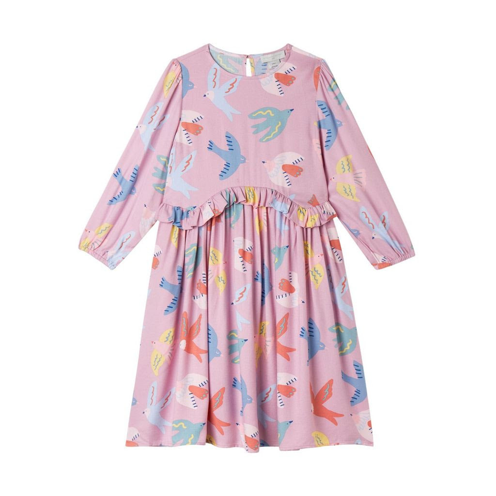 Fashion Stella Mccartney Bird Dress Stella McCartney Long Mesh