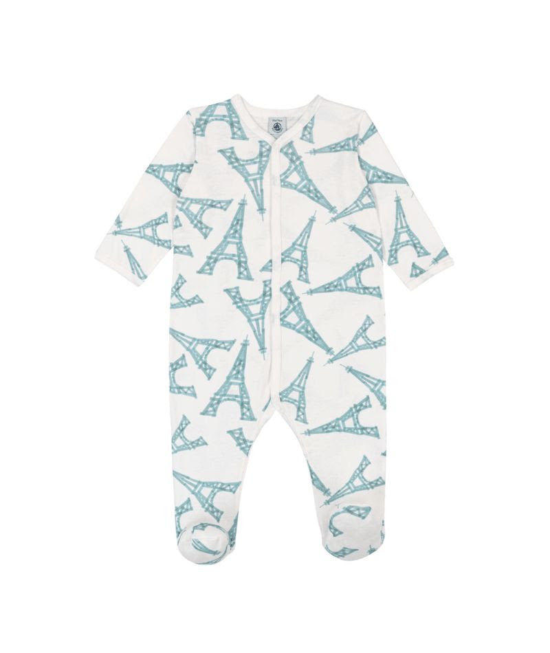 Eiffle Tower Footie- Petit Bateau SP26