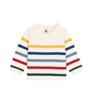 Multi Stripe Sweater- Petit Bateau Fw25