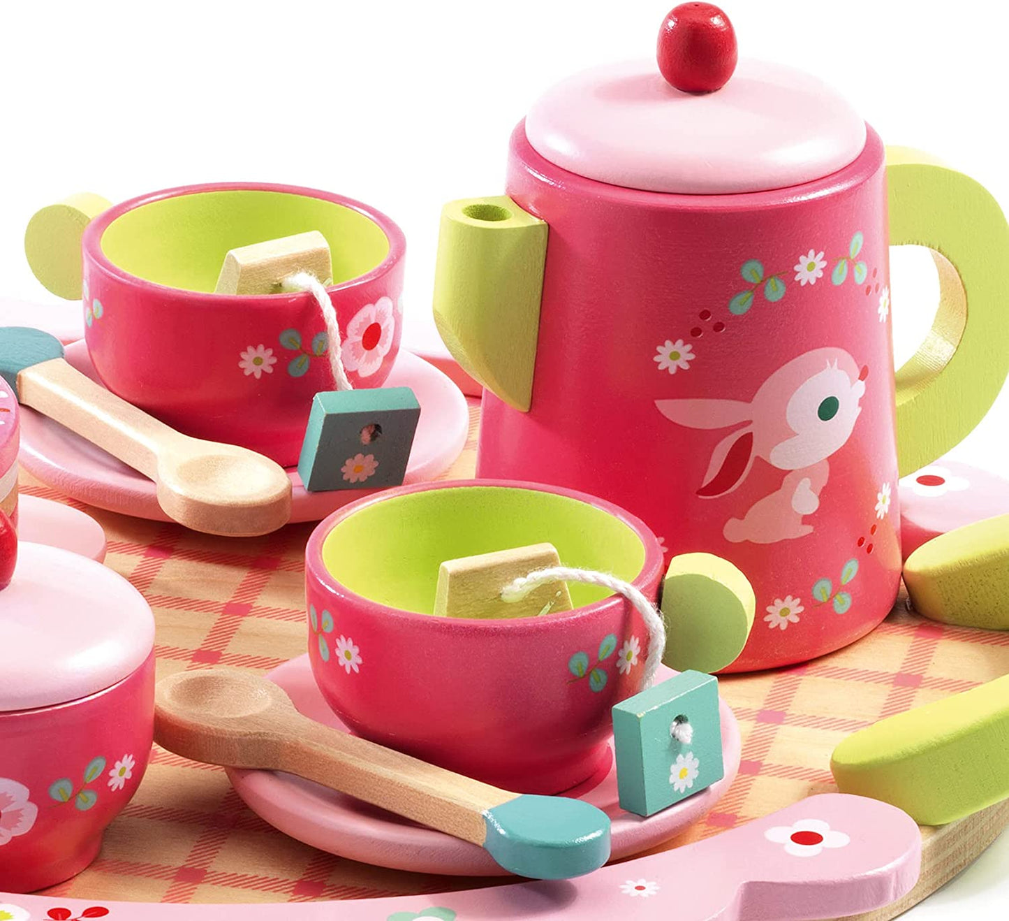 Lili Rose Wooden Tea Set - Djeco