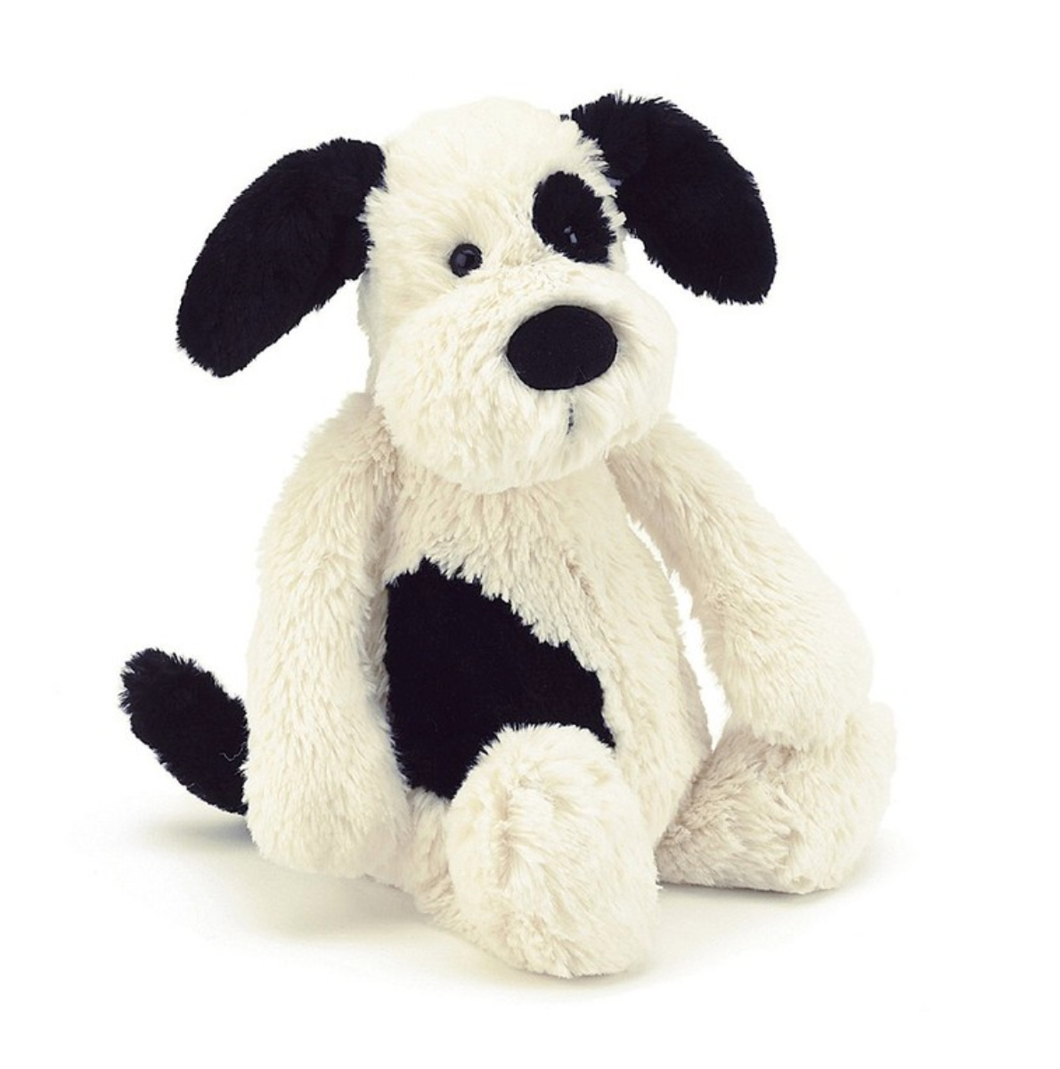 Bashful Cream & Black Puppy - Jellycat