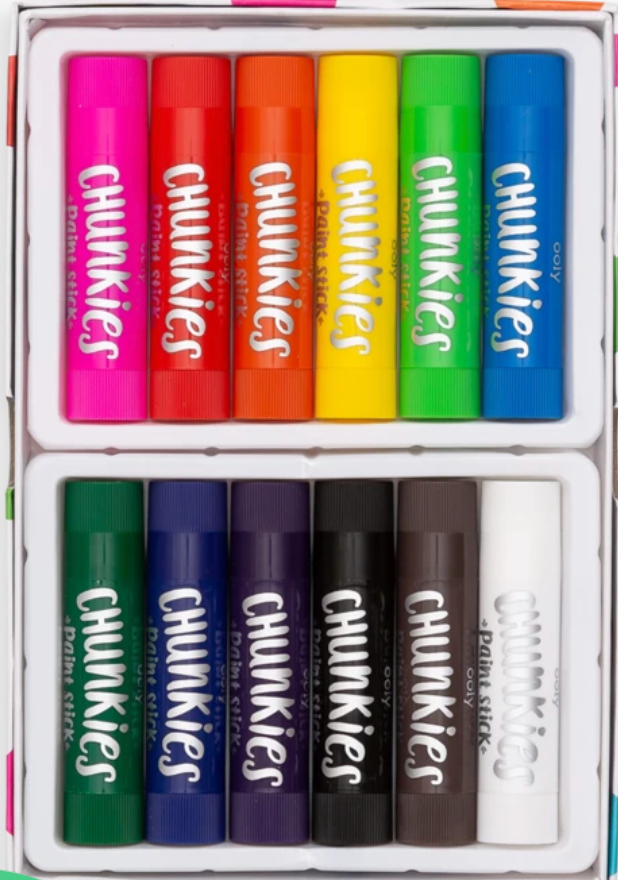 Rainbow Sparkle Metallic Watercolor Gel Crayons-Set of 12