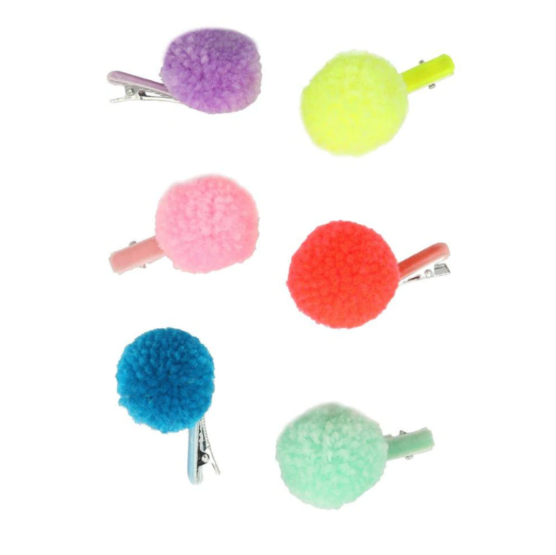 Pom Pom Unicorn Hair Clips - Meri Meri