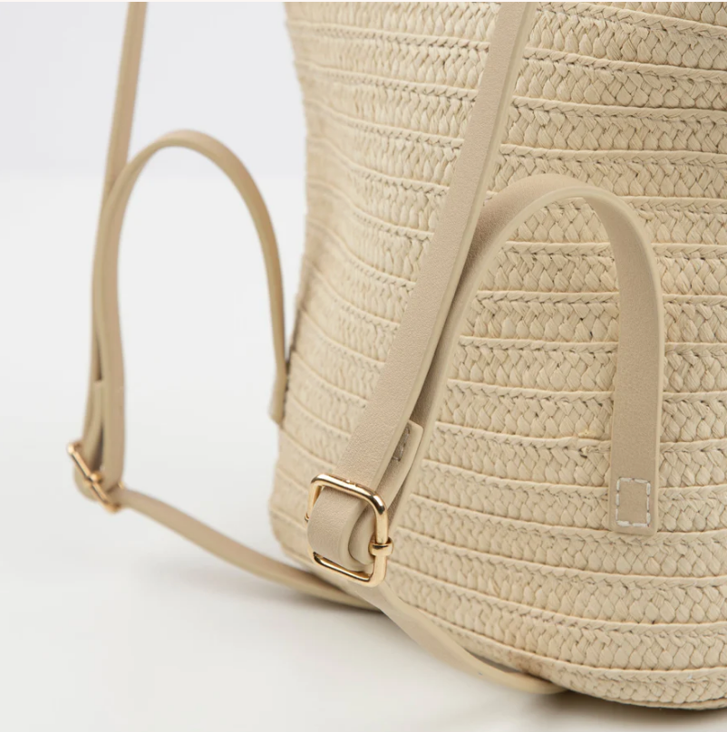 Raffia Bunny Backpack - Meri Meri