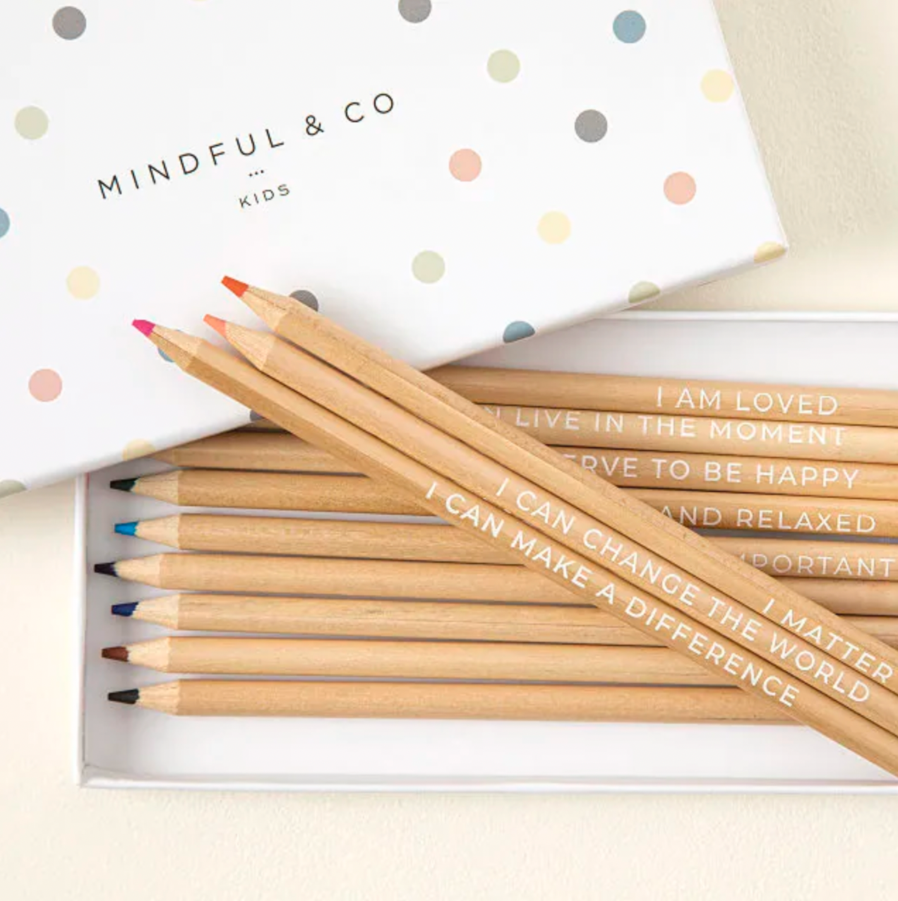 Affirmation Coloring Pencils - Mindful And Co Kids USA