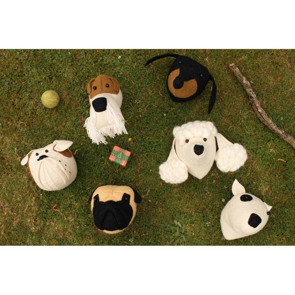 Fox Terrier Head Wall Decoration - Fiona Walker