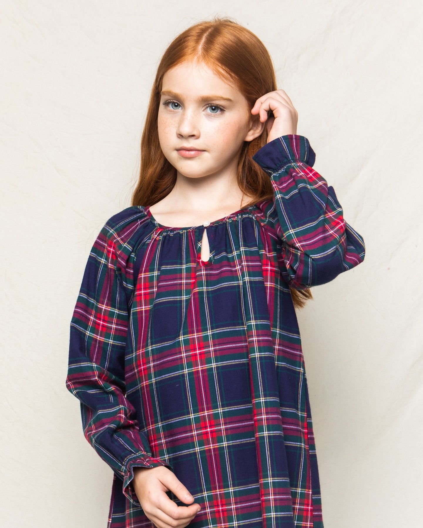 Windsor Tartan Delphine Nightgown - Petite Plume