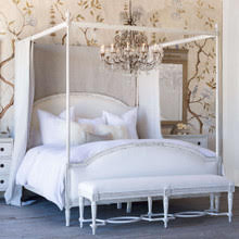 Dauphine Queen Bed-optional canopy