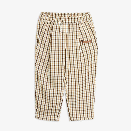 Gingham Dog Trouser-Mini Rodini SP25