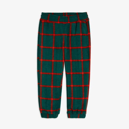 Plaid Fleece Trouser -Mini Rodini FW25