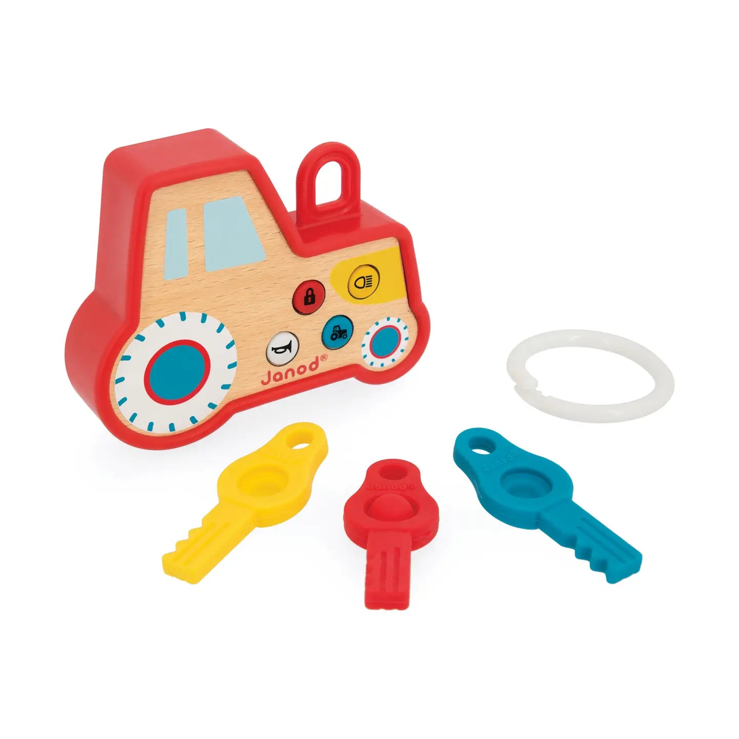 Tractor Keyring - Janod