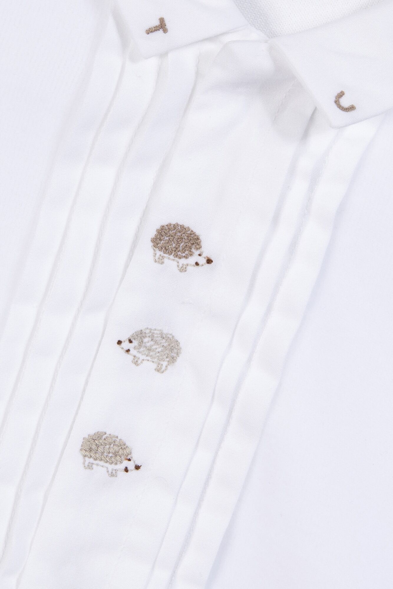 Hedgehog Pleated Footie-Tartine et Chocolat FW25