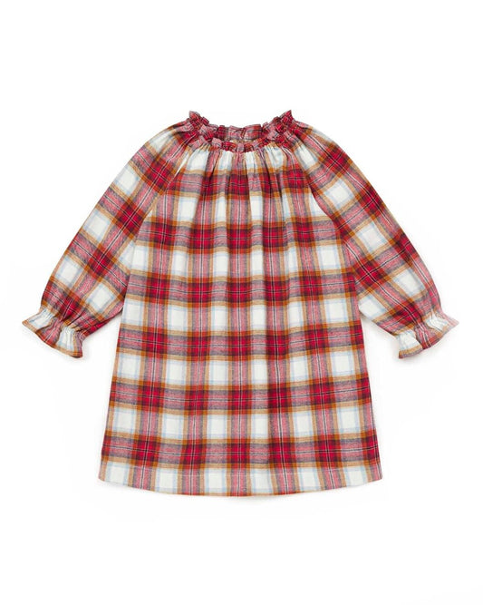 Red Plaid Dress - Bonton