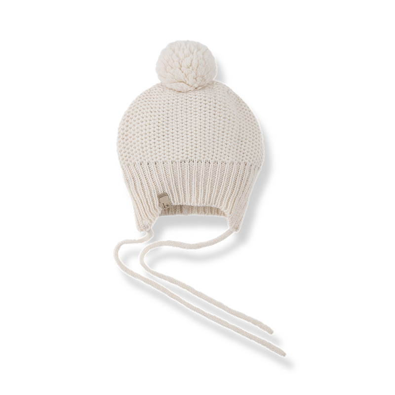 Dan Textured Knit Pom Beanie- One More in the Family FW25