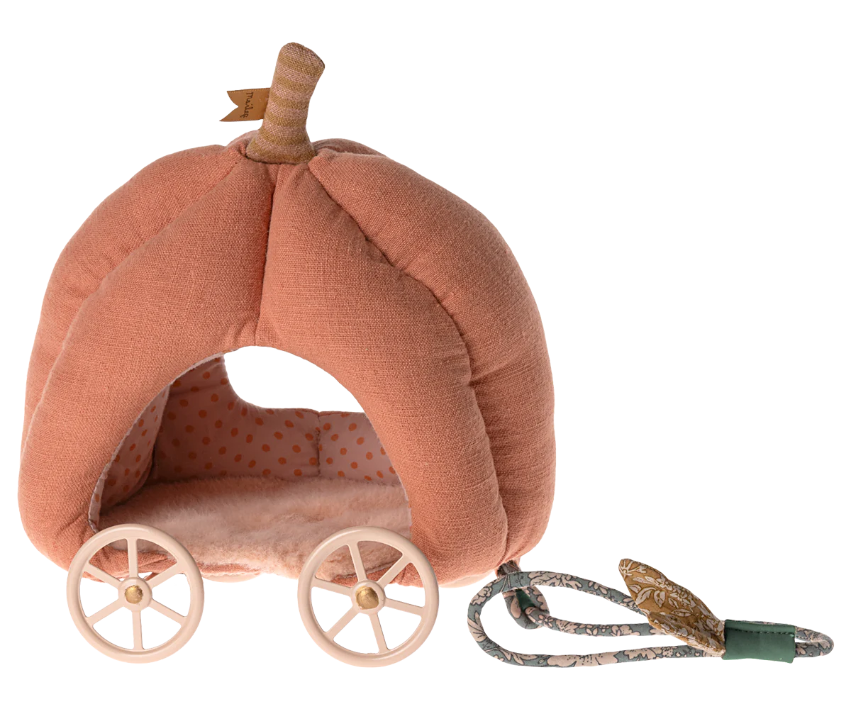 Mouse Pumpkin Carriage - Maileg