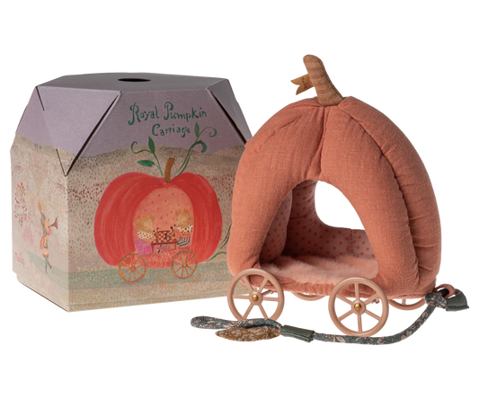 Mouse Pumpkin Carriage - Maileg
